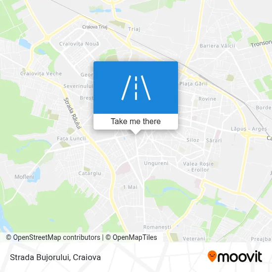 Strada Bujorului map