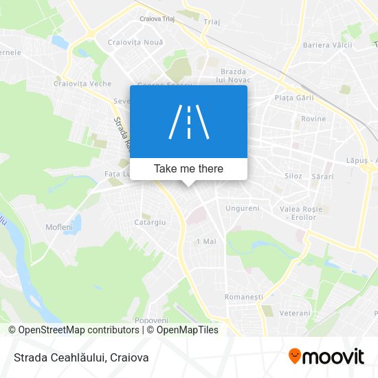 Strada Ceahlăului map