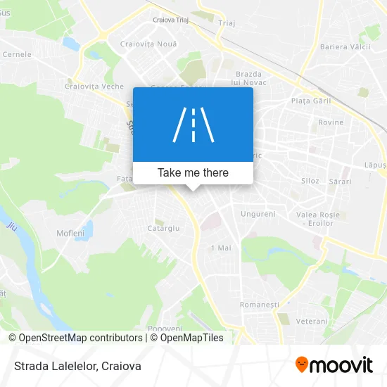 Strada Lalelelor map