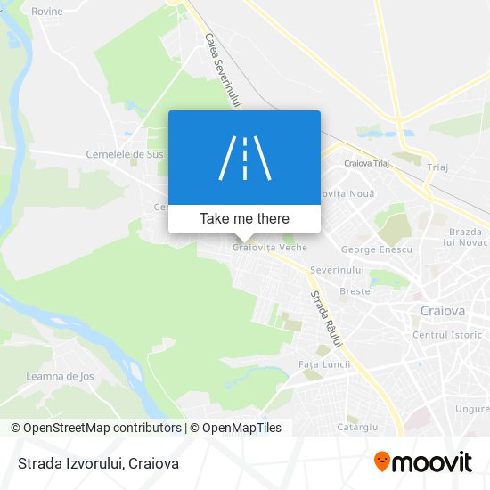 Strada Izvorului map