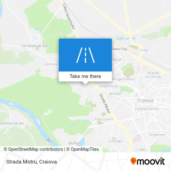 Strada Motru map
