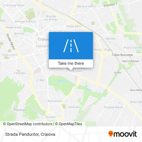 Strada Pandurilor map