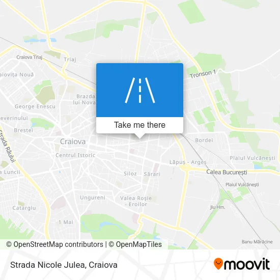 Strada Nicole Julea map