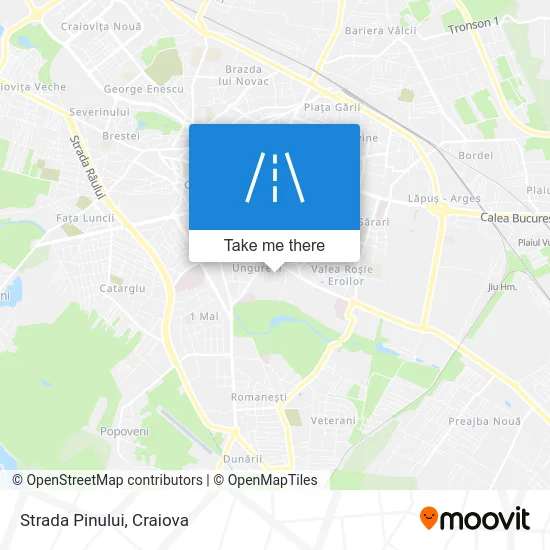 Strada Pinului map