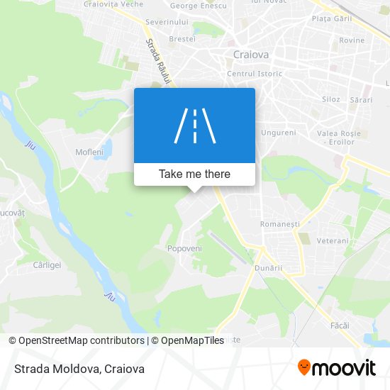 Strada Moldova map