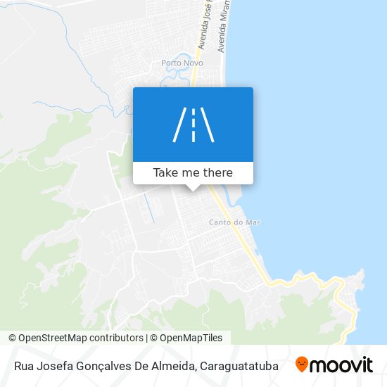 Mapa Rua Josefa Gonçalves De Almeida