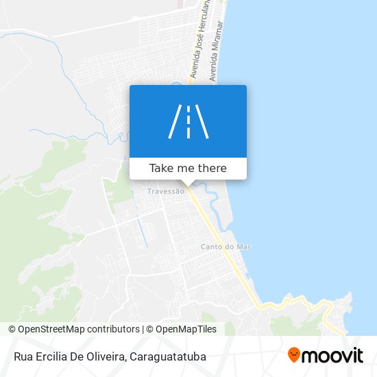 Rua Ercilia De Oliveira map