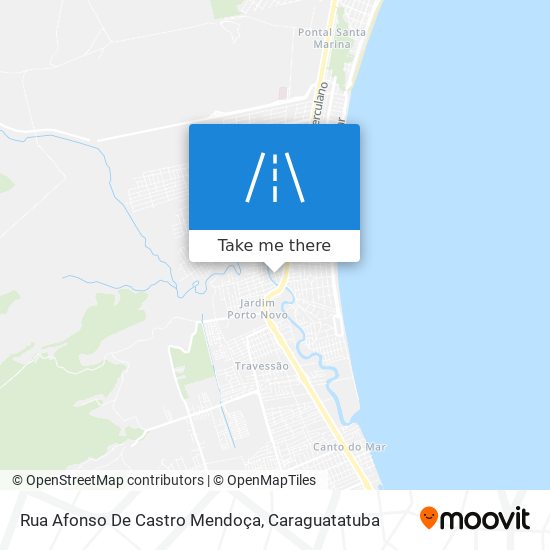 Rua Afonso De Castro Mendoça map