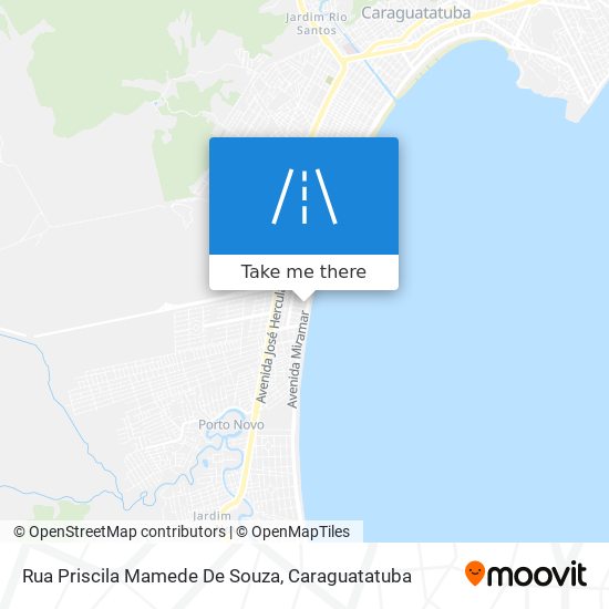 Mapa Rua Priscila Mamede De Souza