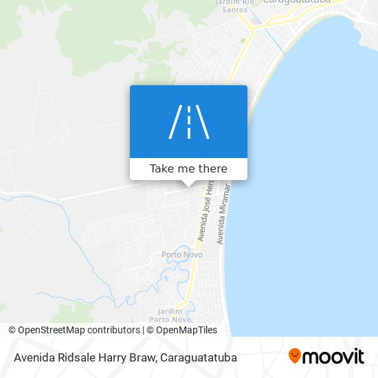 Mapa Avenida Ridsale Harry Braw