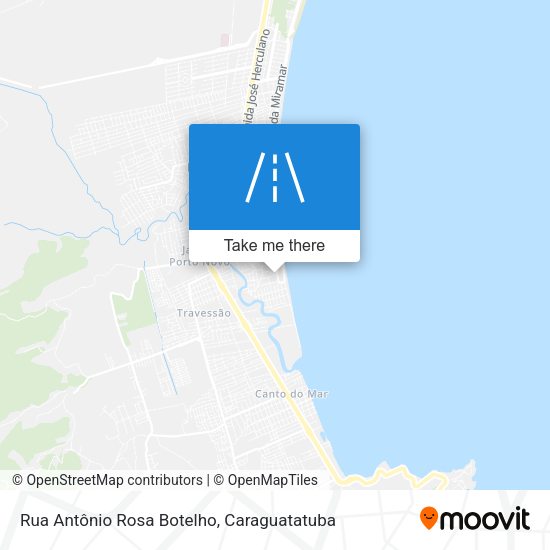 Rua Antônio Rosa Botelho map