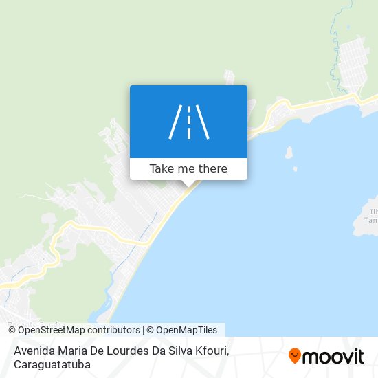 Avenida Maria De Lourdes Da Silva Kfouri map