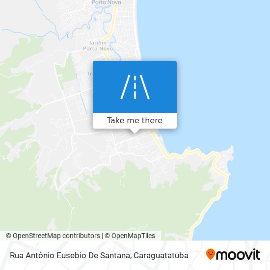 Mapa Rua Antônio Eusebio De Santana