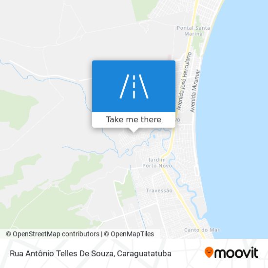 Mapa Rua Antônio Telles De Souza