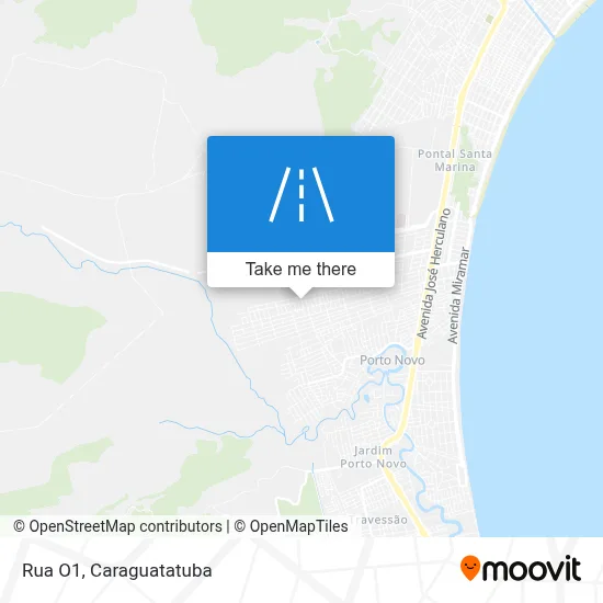 Rua O1 map
