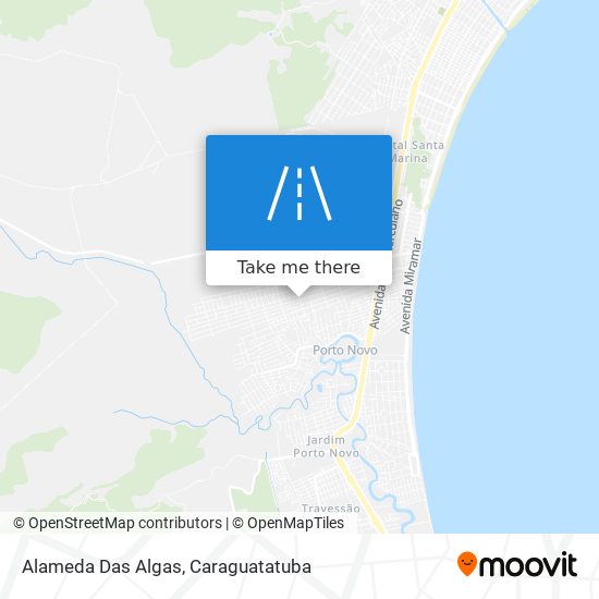 Mapa Alameda Das Algas