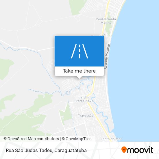 Mapa Rua São Judas Tadeu