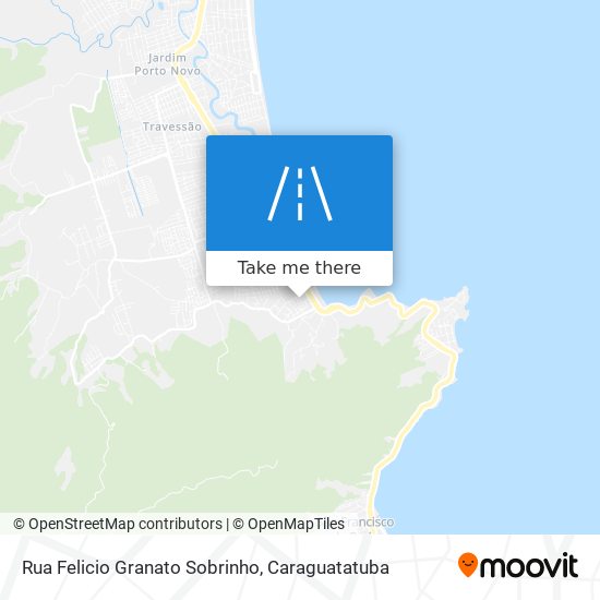 Mapa Rua Felicio Granato Sobrinho