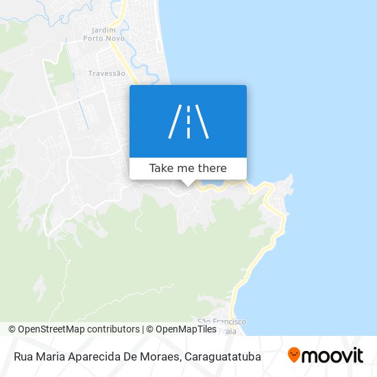 Mapa Rua Maria Aparecida De Moraes