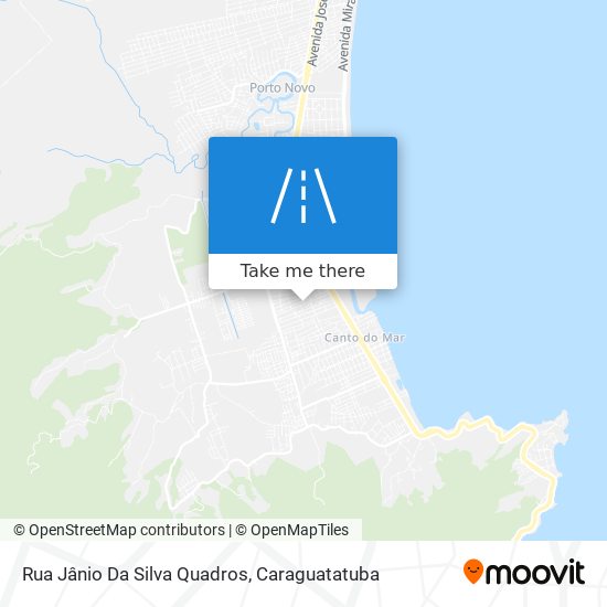 Mapa Rua Jânio Da Silva Quadros