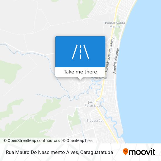Mapa Rua Mauro Do Nascimento Alves