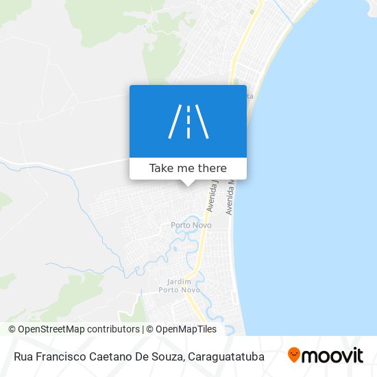 Mapa Rua Francisco Caetano De Souza