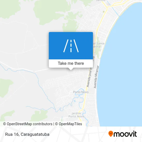 Rua 16 map