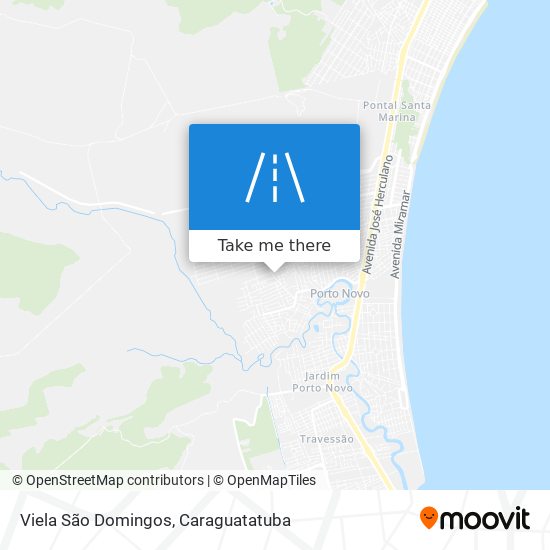 Mapa Viela São Domingos