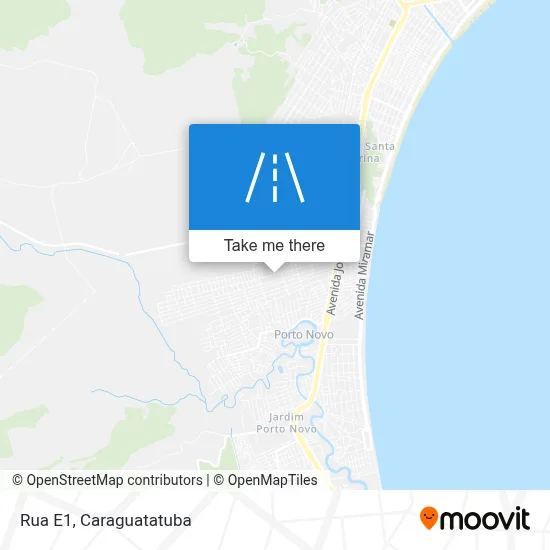 Rua E1 map