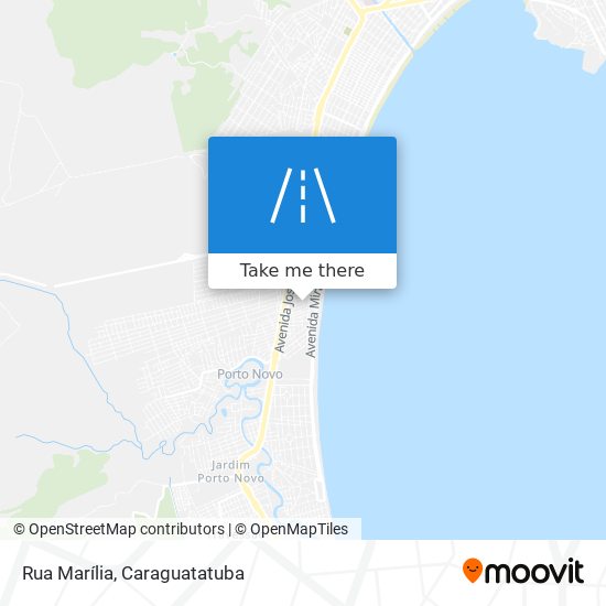 Mapa Rua Marília