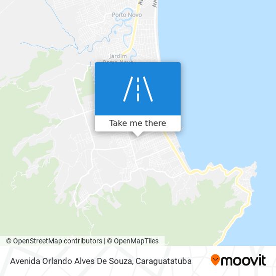 Avenida Orlando Alves De Souza map