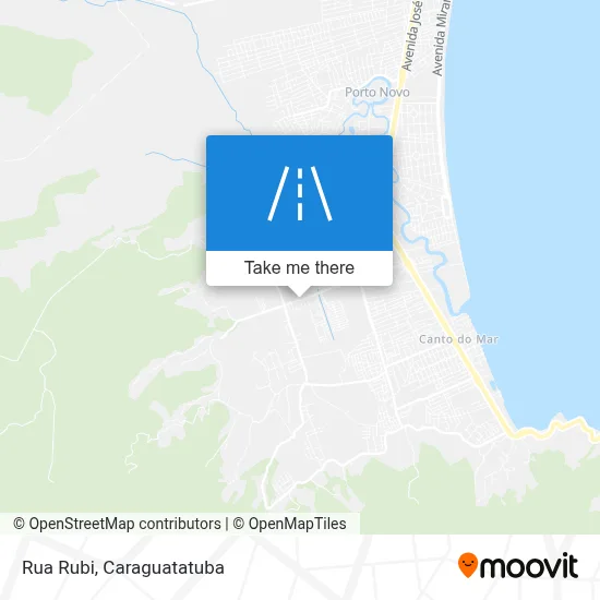 Rua Rubi map