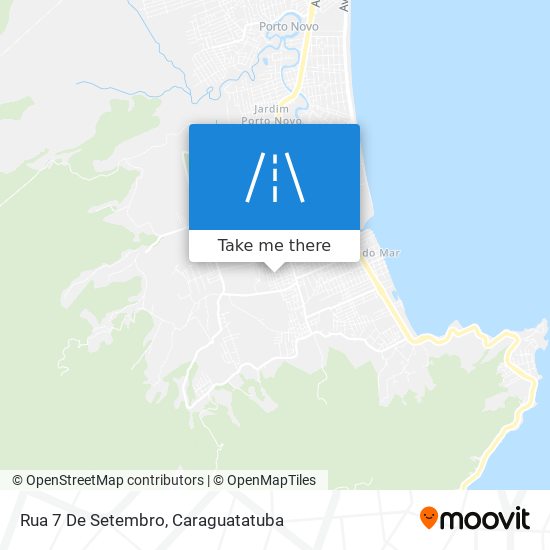 Mapa Rua 7 De Setembro