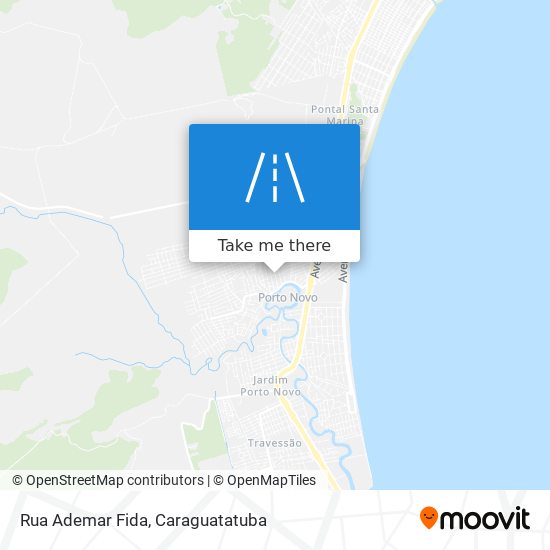 Mapa Rua Ademar Fida