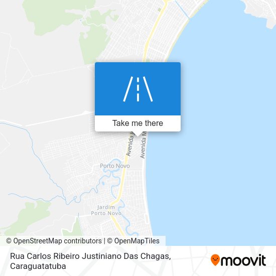 Rua Carlos Ribeiro Justiniano Das Chagas map
