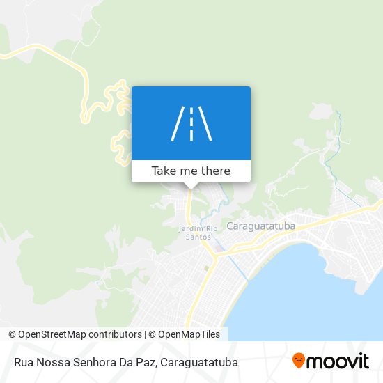 Mapa Rua Nossa Senhora Da Paz