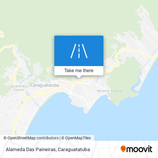 Mapa Alameda Das Paineiras