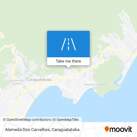 Mapa Alameda Dos Carvalhos