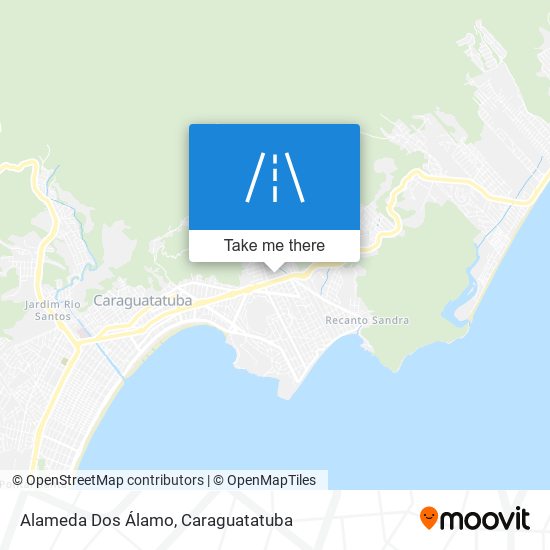 Alameda Dos Álamo map