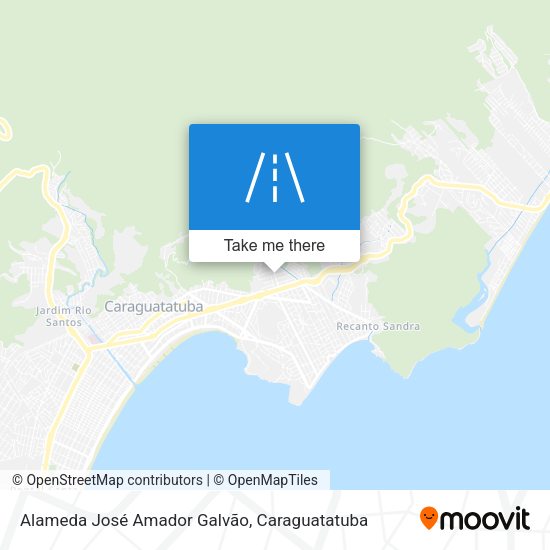 Alameda José Amador Galvão map
