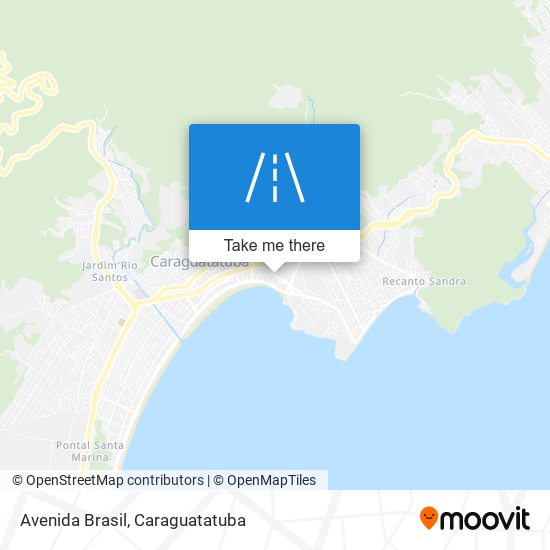 Mapa Avenida Brasil