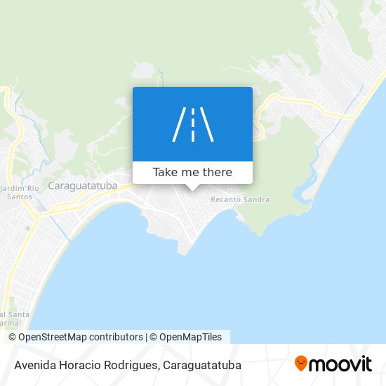 Mapa Avenida Horacio Rodrigues