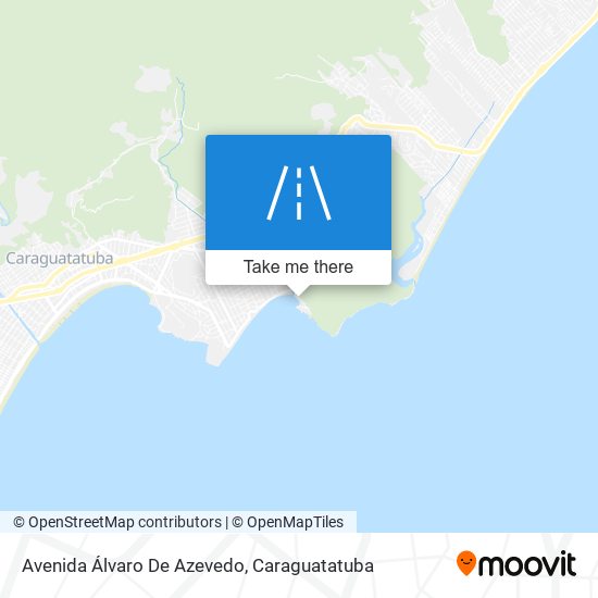 Mapa Avenida Álvaro De Azevedo