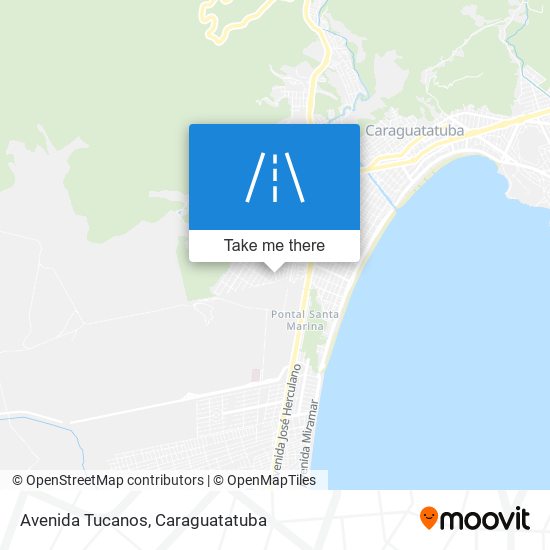 Avenida Tucanos map