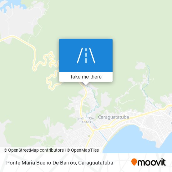 Mapa Ponte Maria Bueno De Barros