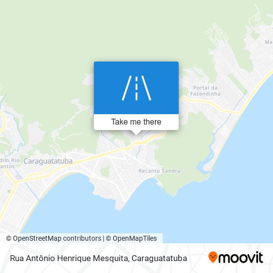 Mapa Rua Antônio Henrique Mesquita