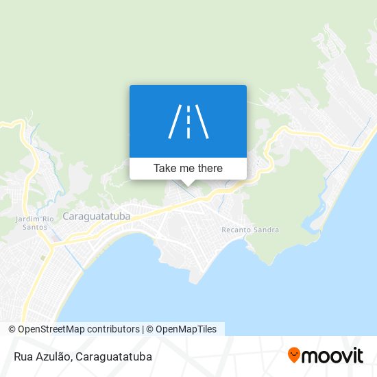 Rua Azulão map