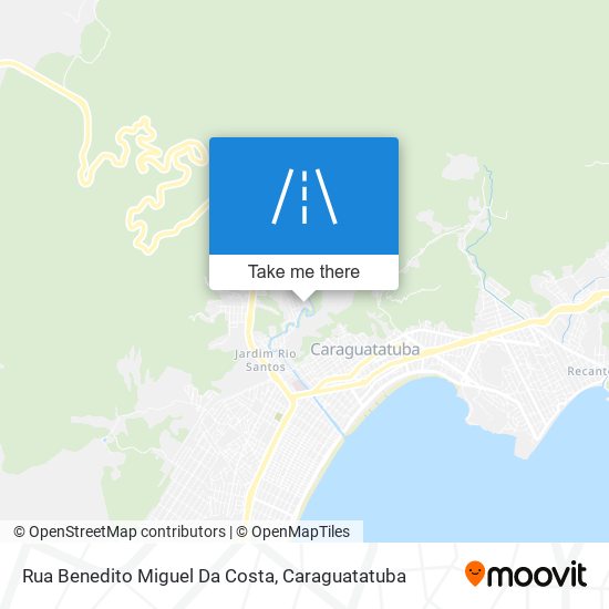 Rua Benedito Miguel Da Costa map