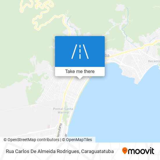 Mapa Rua Carlos De Almeida Rodrigues