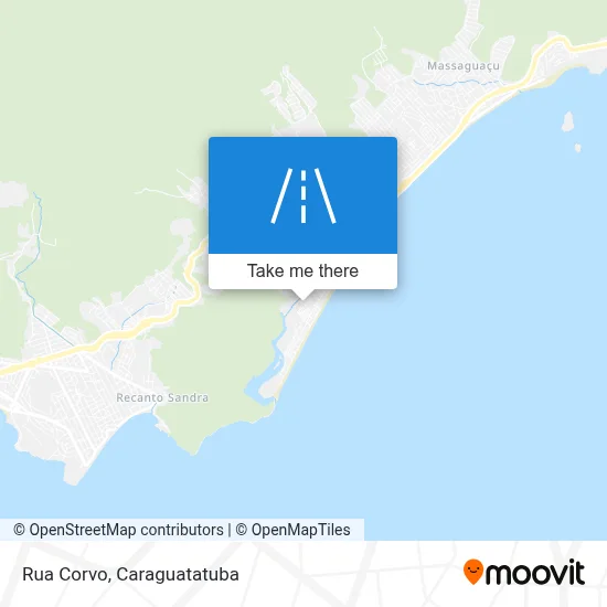 Rua Corvo map